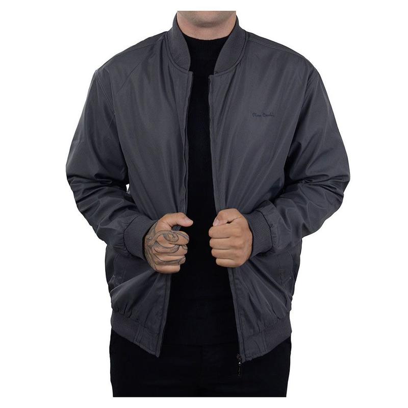 Jaqueta Masculina Pierre Cardin Dusty Cinza - 16265 - Jaqueta